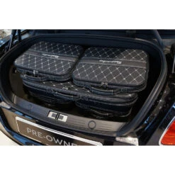 Bentley Continental GT Cabrio 2011-2018 (EU) 5-tlg. Kofferset Kofferraum -Reiseaufbewahrung 1048478 DSC02729