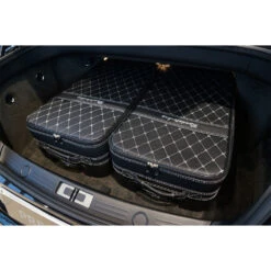 Bentley Continental GT Cabrio 2011-2018 (EU) 5-tlg. Kofferset Kofferraum -Reiseaufbewahrung 1048478 DSC02733