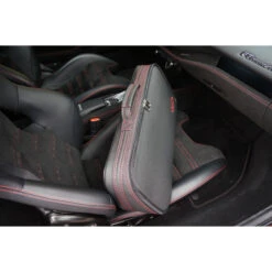 Ferrari 458 Italia/Spider + 488 GTB/Spider - 2-tlg. Kofferset Rückbank - Rote Naht