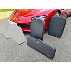 Ferrari SF 90 Coupé - 3-tlg. Kofferset Rückbank 5 Ferrari SF 90 Coupé - 3-tlg. Kofferset Rückbank -Reiseaufbewahrung 1050055 2