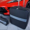 Chevrolet Corvette C8 (Cabrio + Coupé) - 2-tlg. Kofferset Front Kofferraum -Reiseaufbewahrung 1050150 1