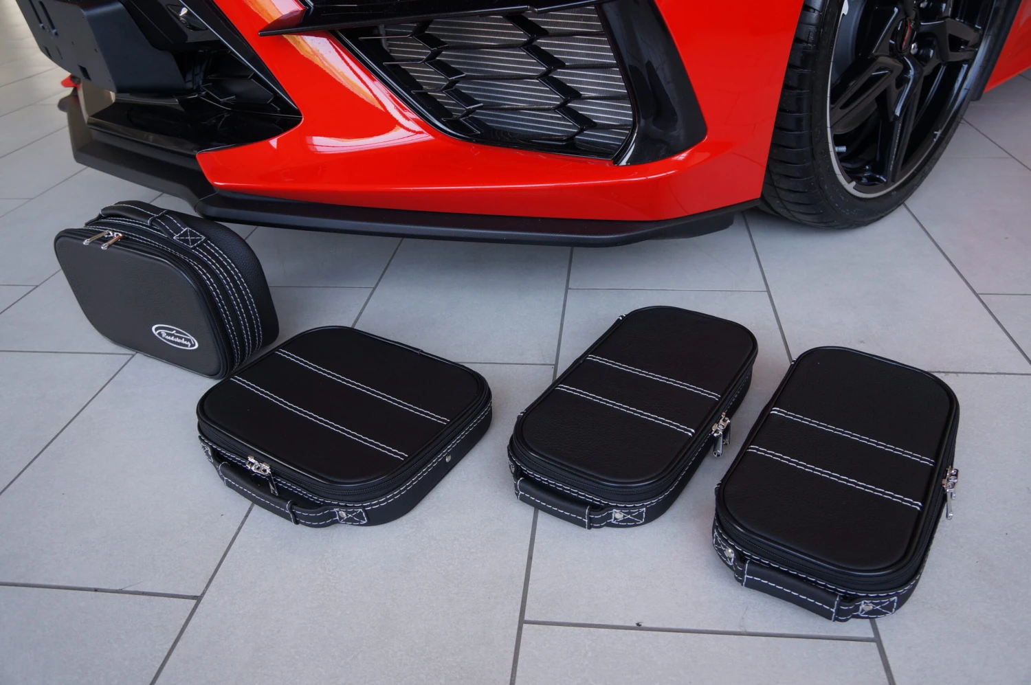 Chevrolet Corvette C8 (Cabrio + Coupé) EU-Version - 4-tlg. Kofferset Heck Kofferraum