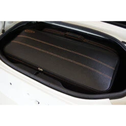 Fiat 124 Spider (EU-Version) - 3-tlg. Kofferset Kofferraum - Naht Mokka -Reiseaufbewahrung 1050157 3