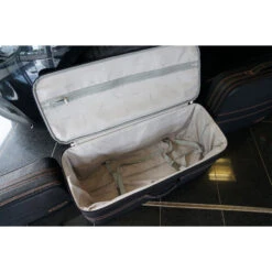 Fiat 124 Spider (EU-Version) - 3-tlg. Kofferset Kofferraum - Naht Mokka -Reiseaufbewahrung 1050157 4