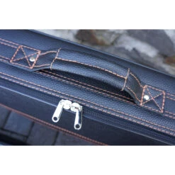 Fiat 124 Spider (EU-Version) - 3-tlg. Kofferset Kofferraum - Naht Mokka -Reiseaufbewahrung 1050157 5