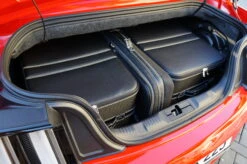 Ford Mustang VI Cabrio Ab 2014 (EU-Version) - 3-tlg. Kofferset Kofferraum - Schwarze Naht -Reiseaufbewahrung 1050164 7 42