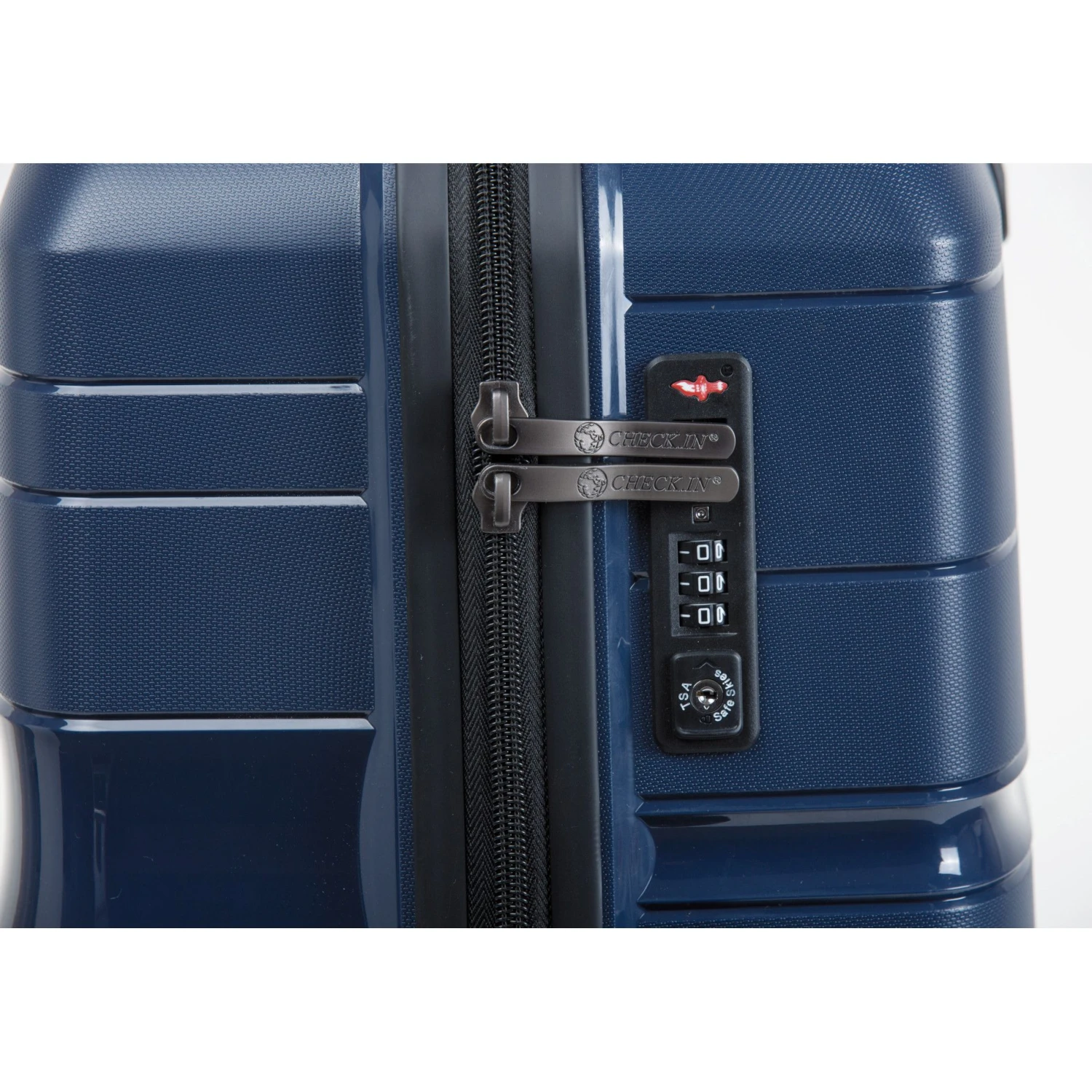 3-tlg. Kofferset MEMPHIS Mit 4 Rollen - Blau 4 3-tlg. Kofferset MEMPHIS Mit 4 Rollen - Blau – Bild 2