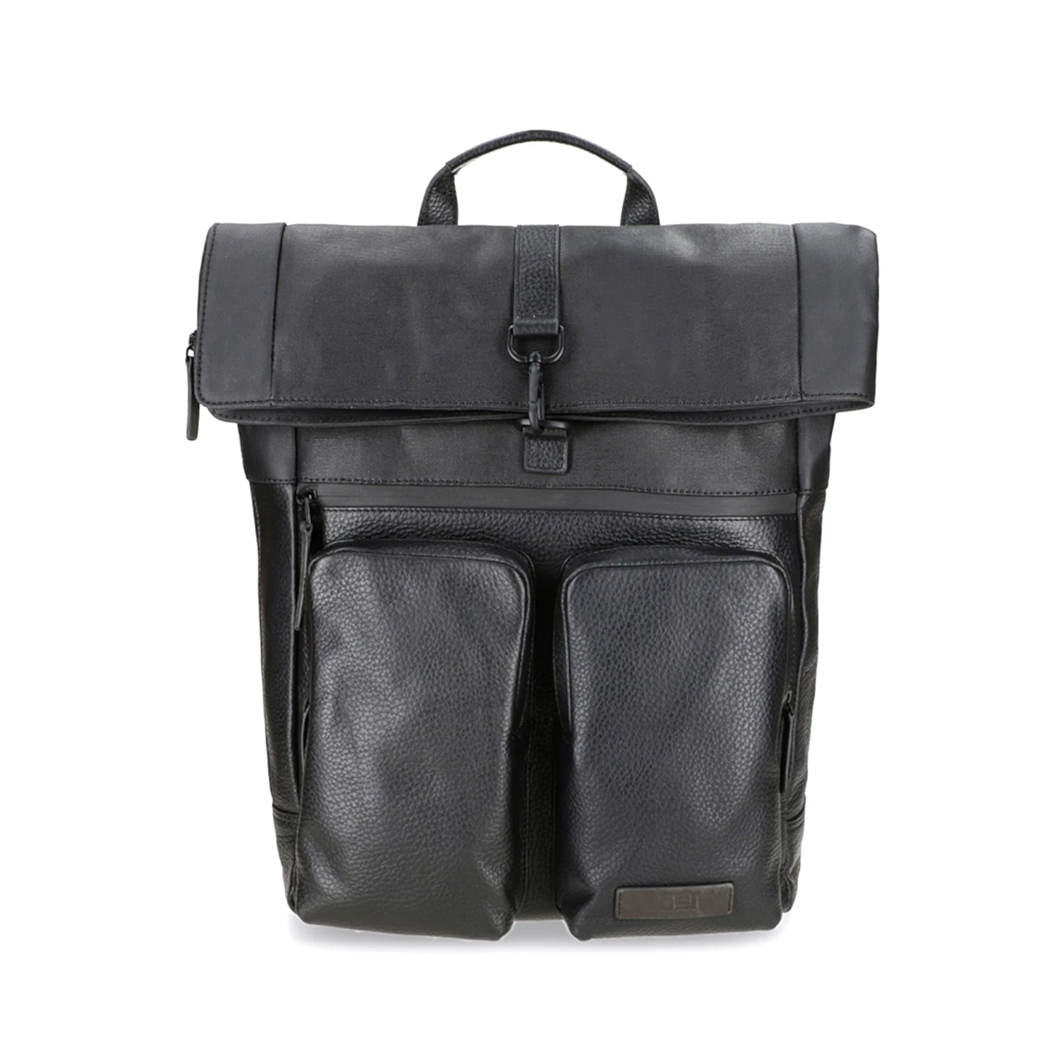 JOST STOCKHOLM Kurierrucksack Mit Fronttasche - Schwarz 3 JOST STOCKHOLM Kurierrucksack Mit Fronttasche - Schwarz