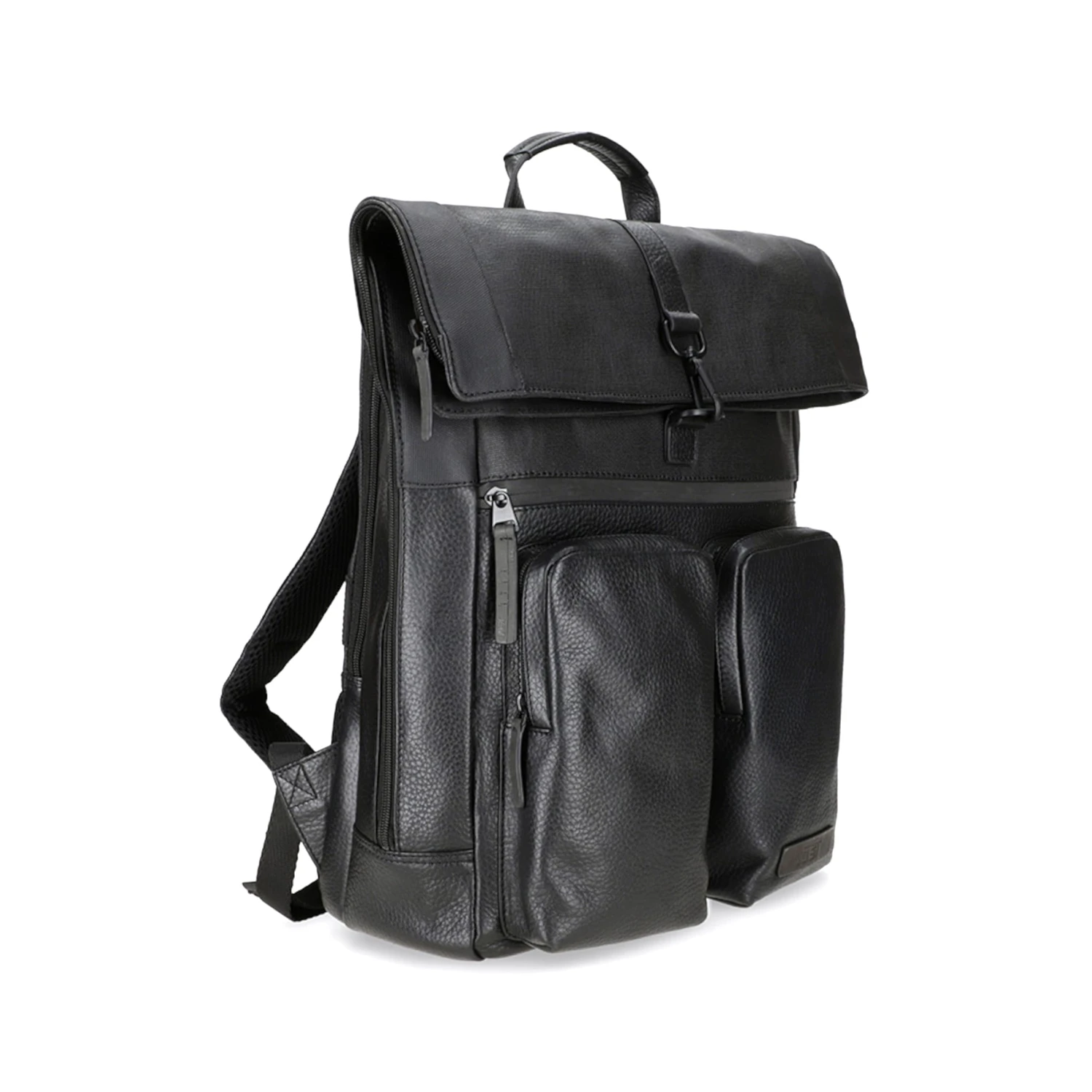 JOST STOCKHOLM Kurierrucksack Mit Fronttasche - Schwarz 4 JOST STOCKHOLM Kurierrucksack Mit Fronttasche - Schwarz – Bild 2