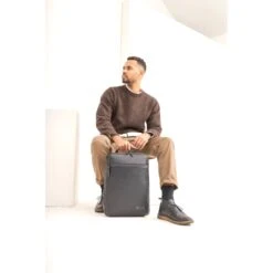 JOST STOCKHOLM Daypack Rucksack 2.0 - Schwarz -Reiseaufbewahrung 1051440 4700001 Stockholm 12