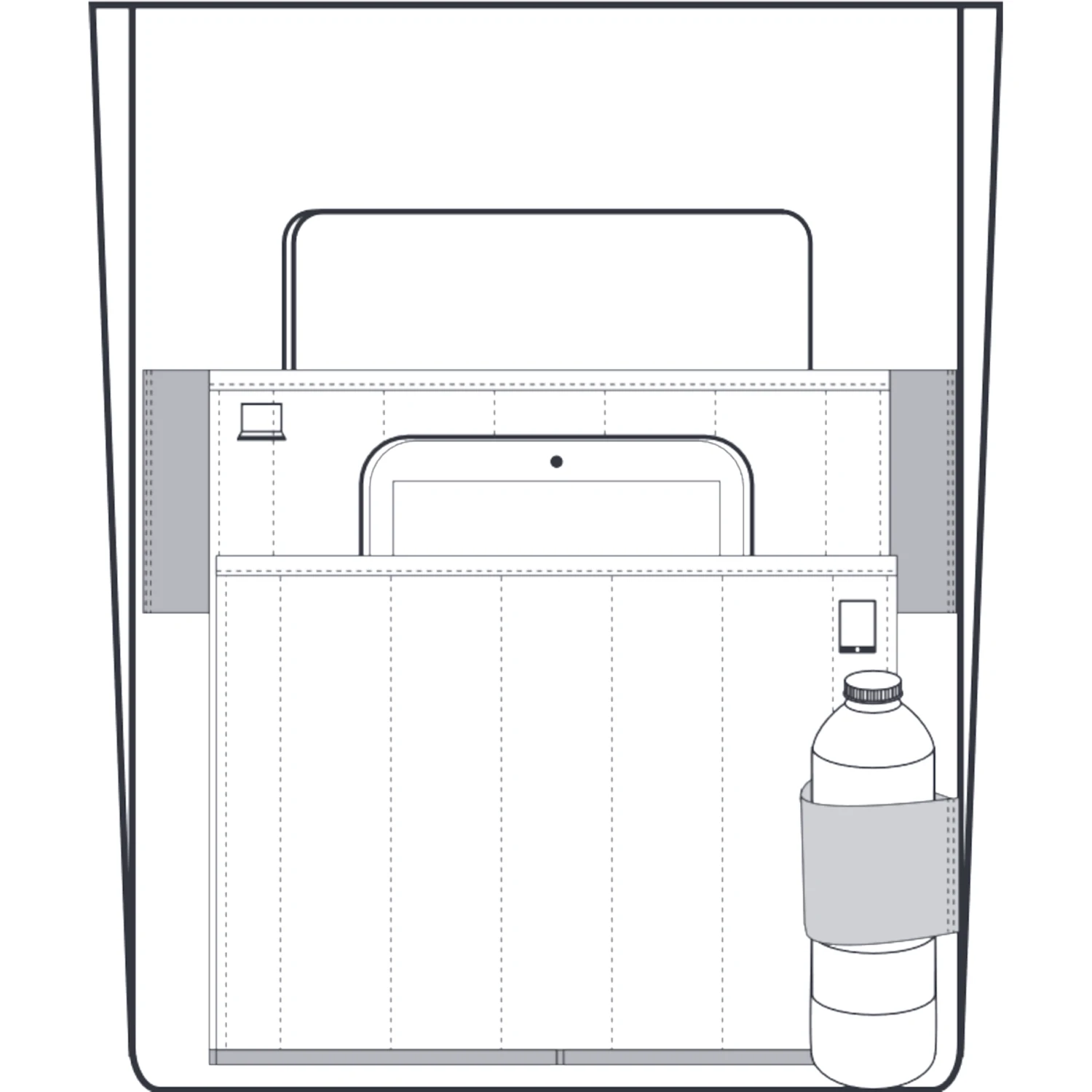 JOST TALLINN Kurierrucksack - Schwarz 10 JOST TALLINN Kurierrucksack - Schwarz – Bild 8