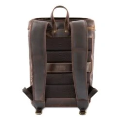 Leder Rucksack Siwa - Braun / Dots -Reiseaufbewahrung 1051523 1120SIW016DOT3