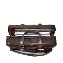 Leonhard Heyden Aktentasche Mit RV 2 Fächer Dakota 15.3 Liter