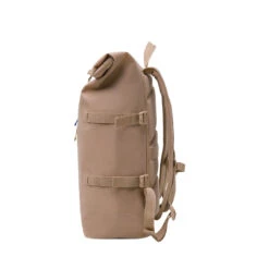 GOT BAG Rucksack Rolltop 15 Zoll L 30 Liter - Drift Wood -Reiseaufbewahrung Rolltop driftwood side 02