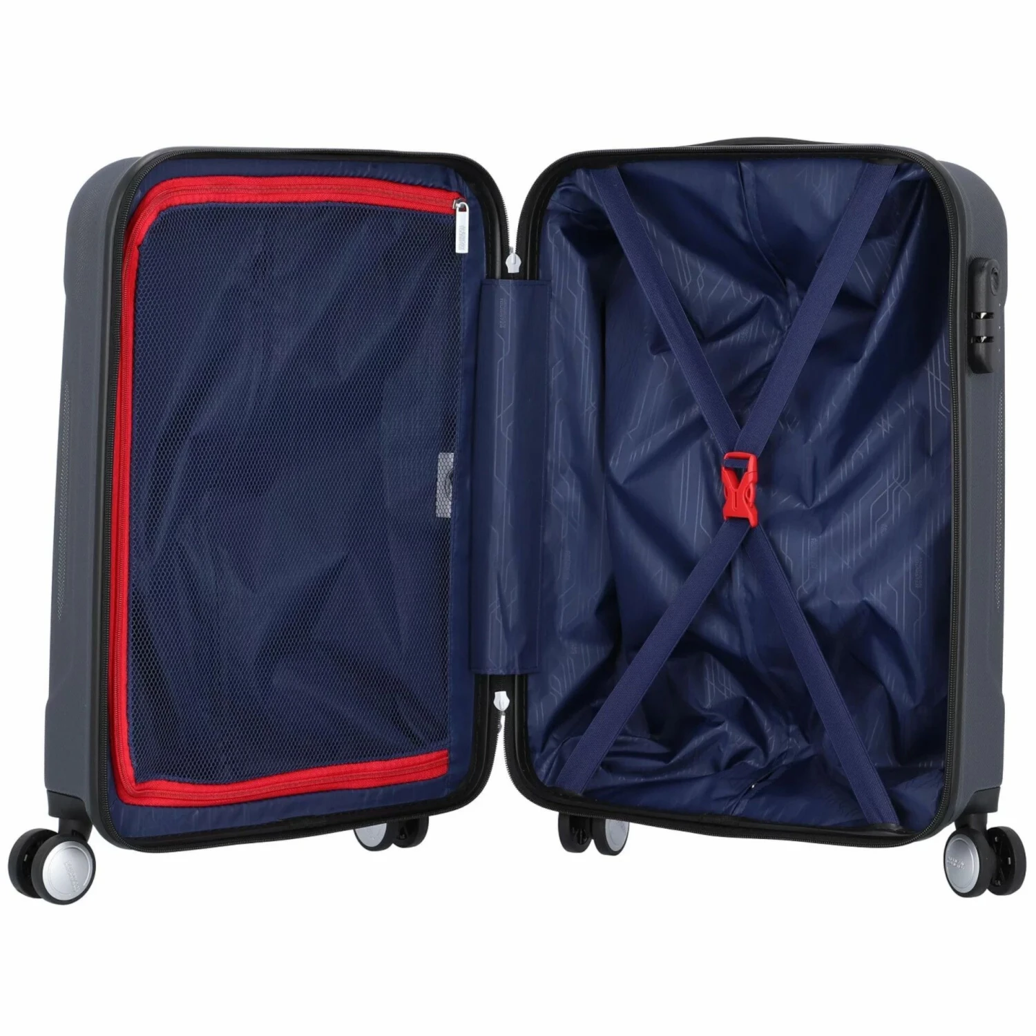 American Tourister Spinner Mit 4 Rollen 55 Cm Tracklite S 34 Liter 4 American Tourister Spinner Mit 4 Rollen 55 Cm Tracklite S 34 Liter – Bild 2
